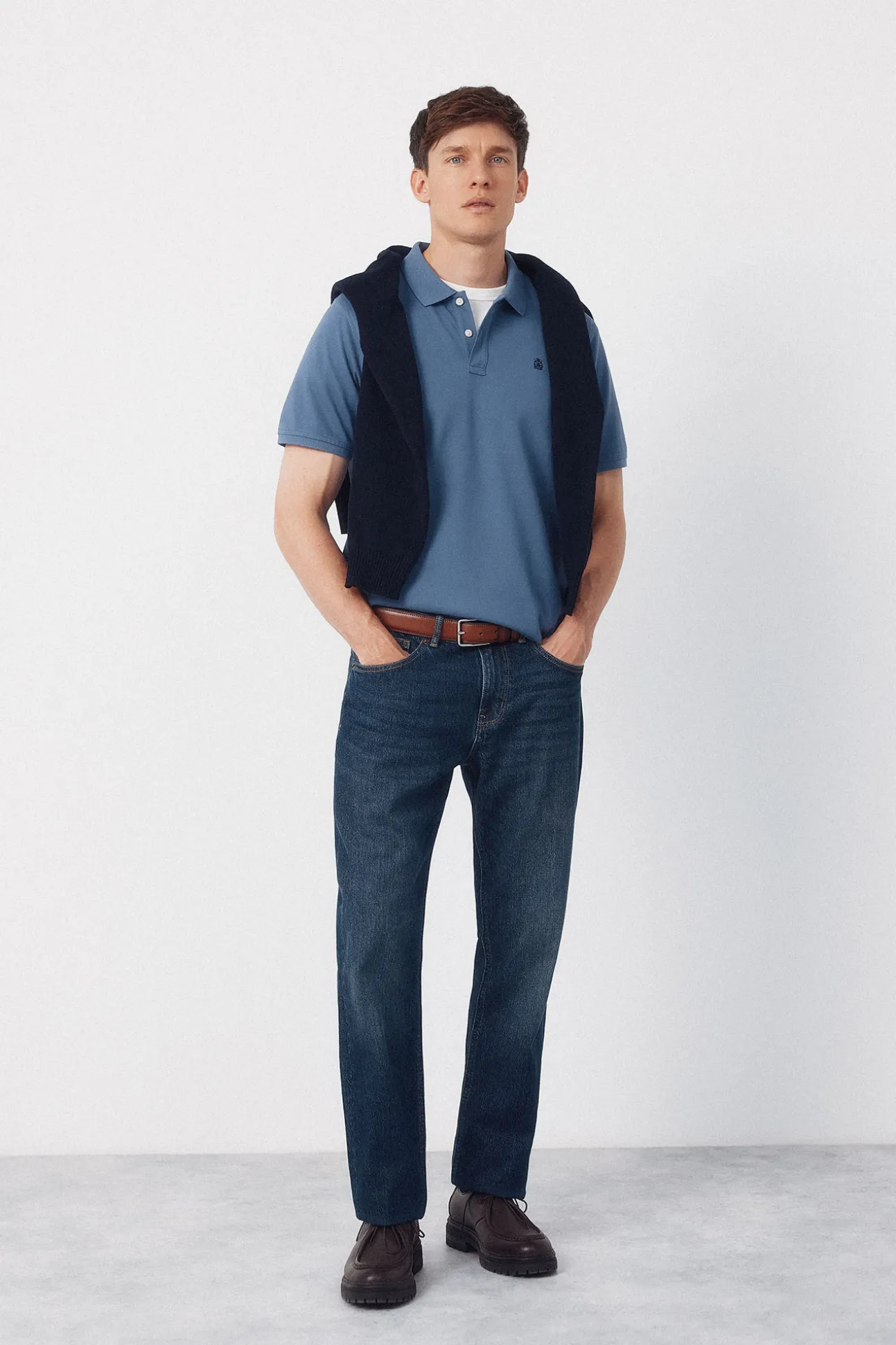 Polo básico piqué
