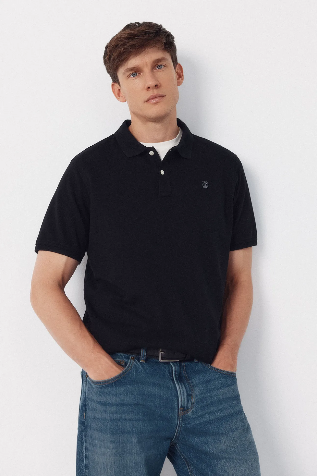 Polo básico piqué