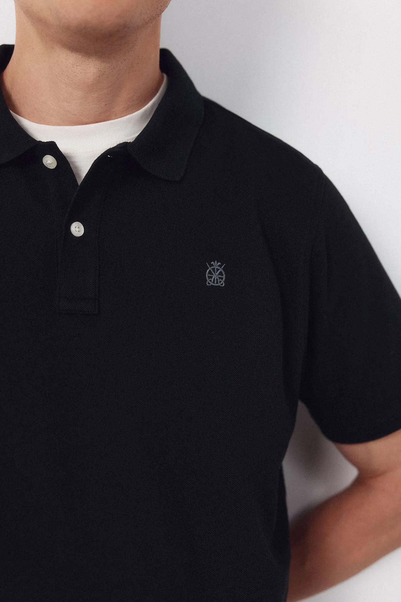 Polo básico piqué