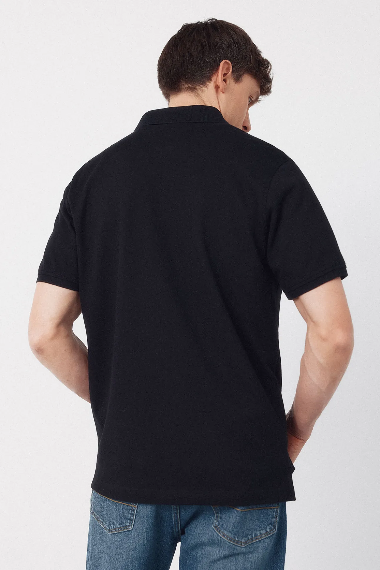Polo básico piqué