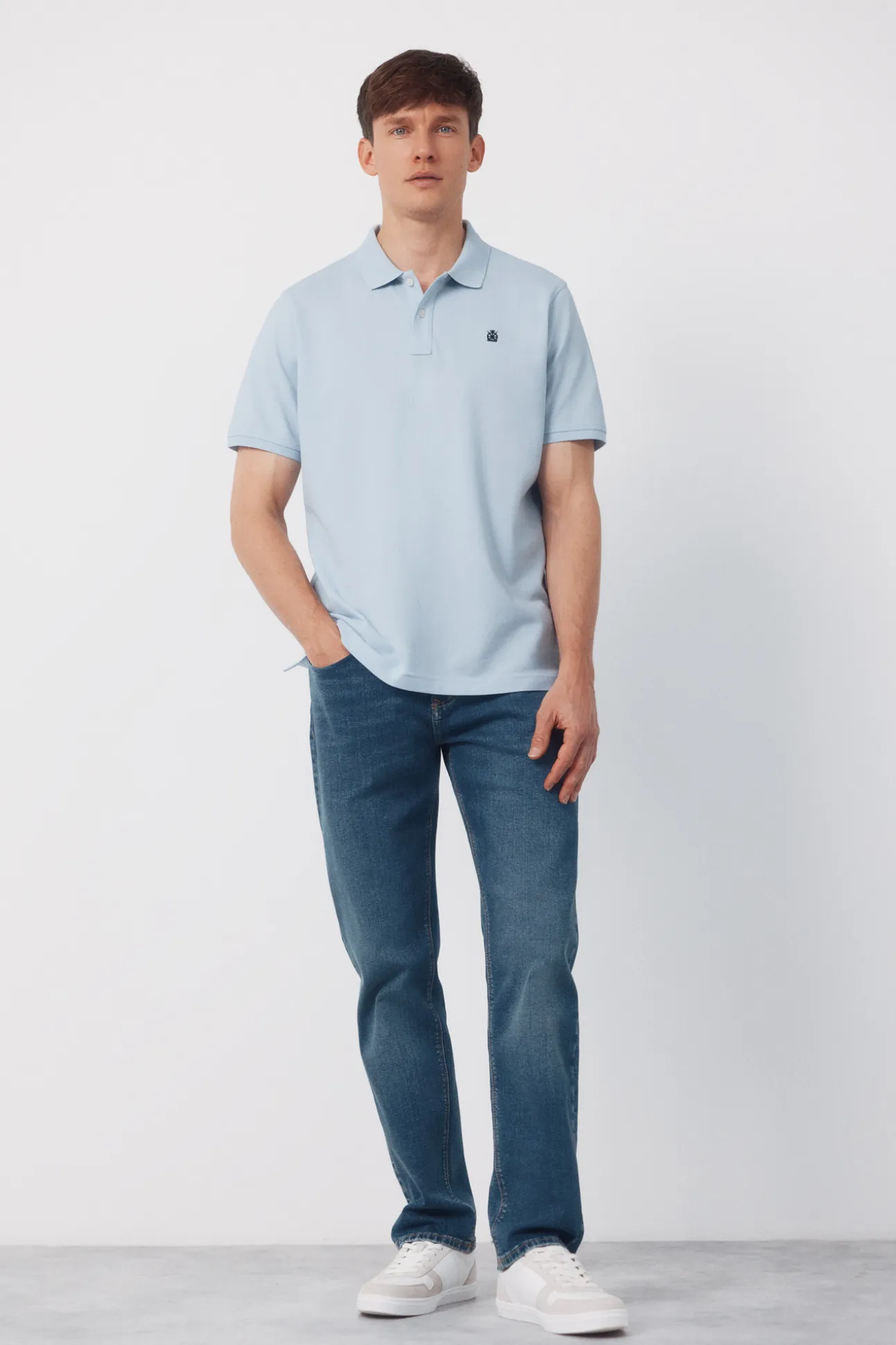 Polo básico piqué