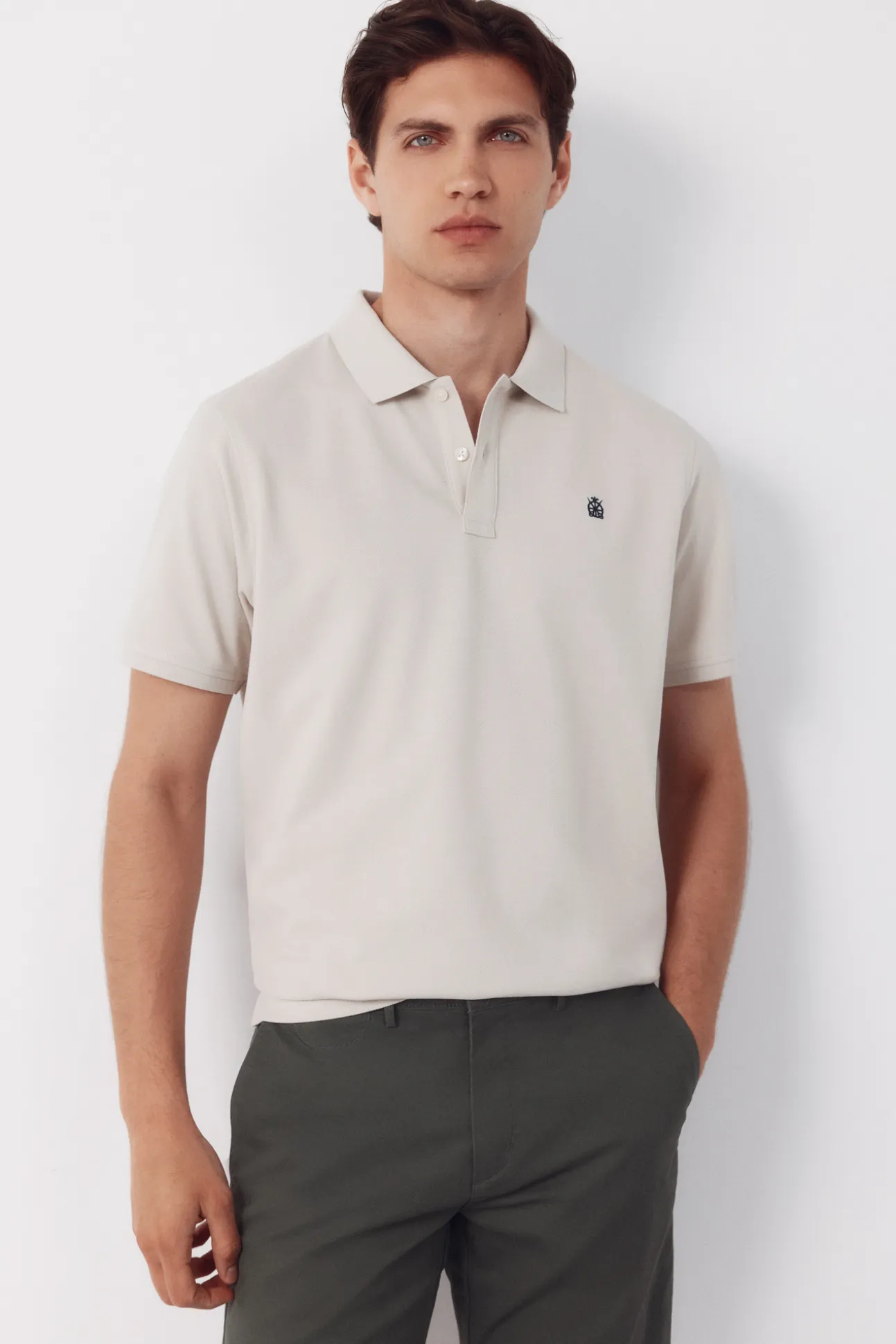 Polo básico piqué