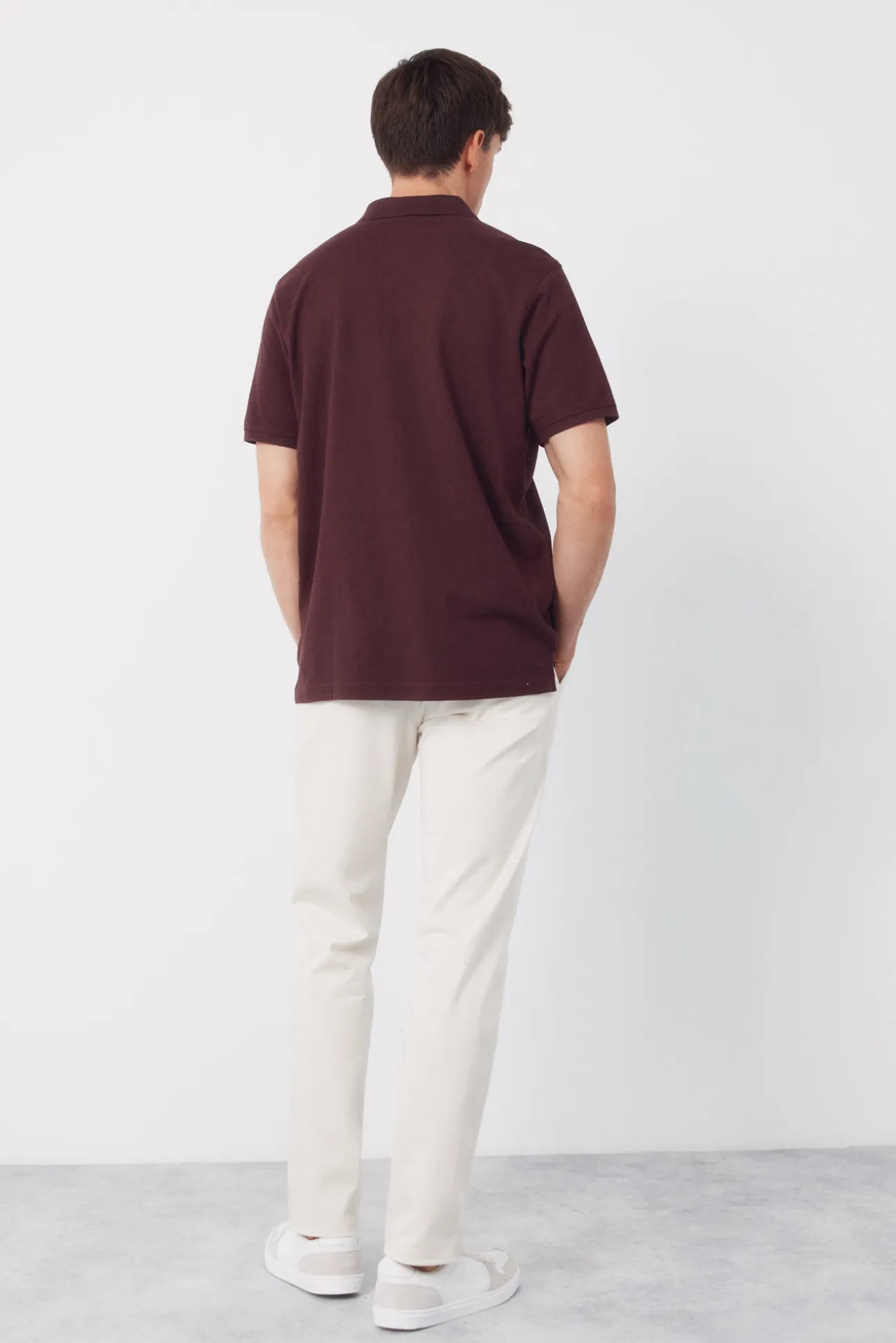 Polo básico piqué