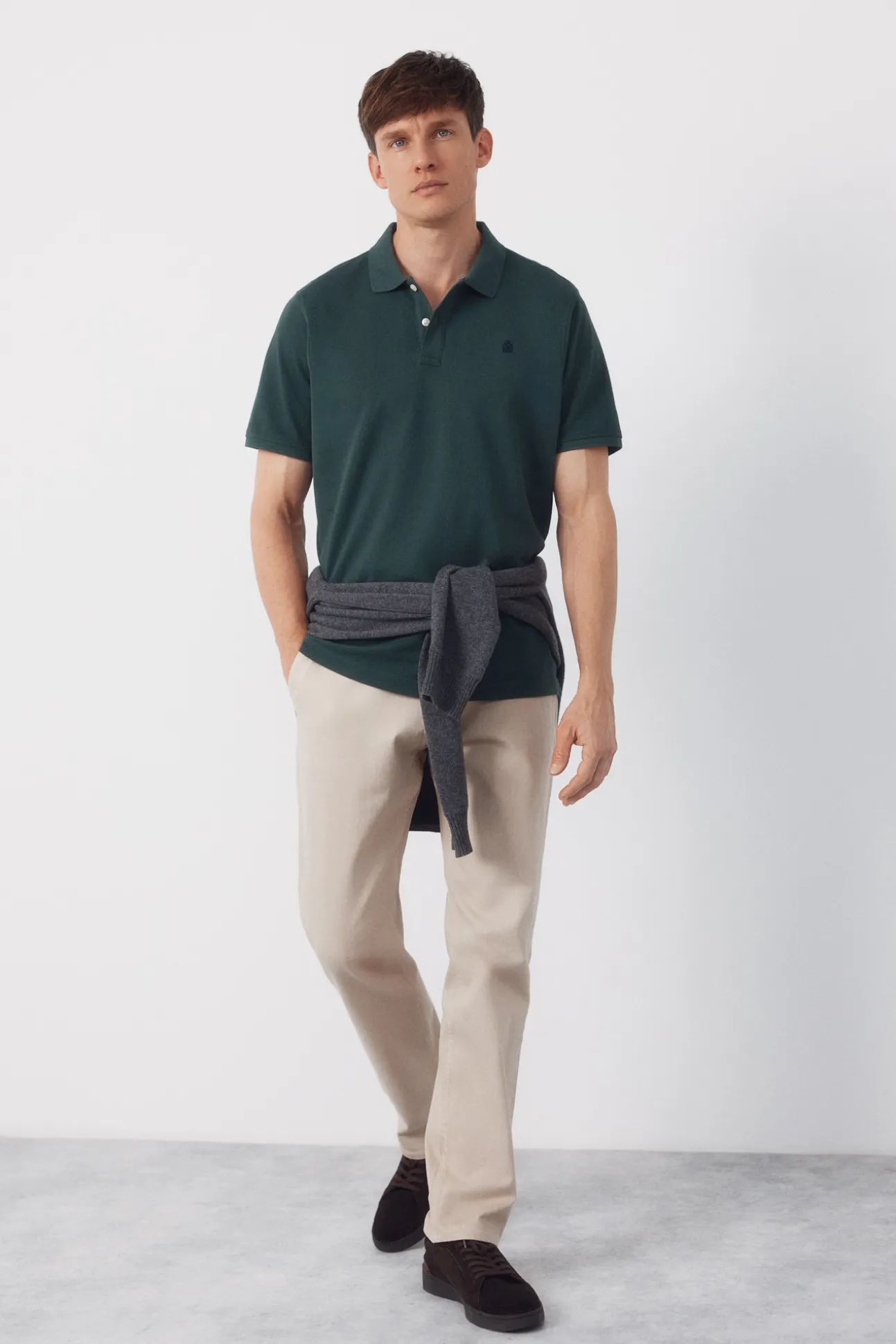 Polo básico piqué