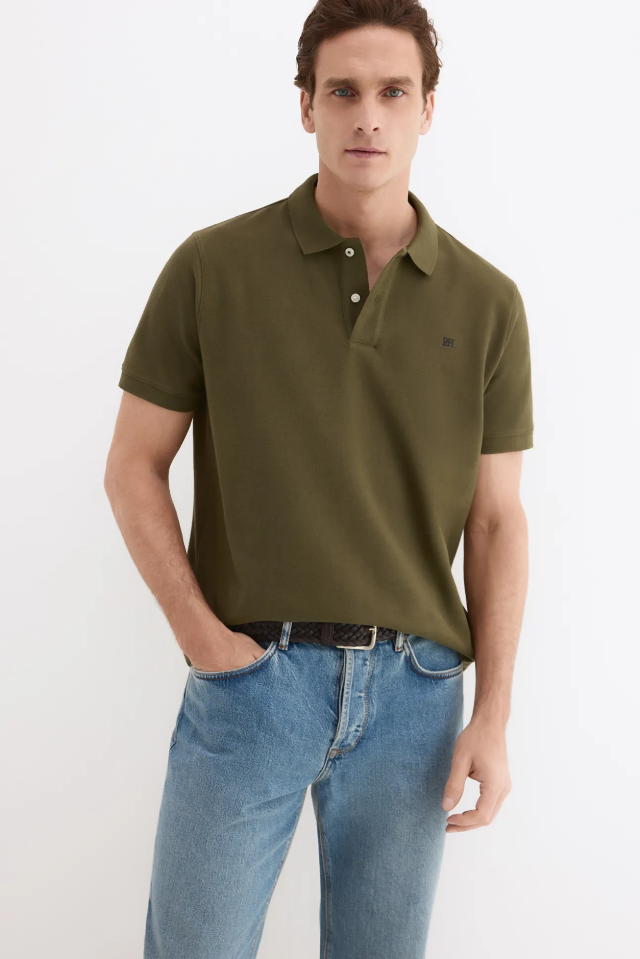 Polo básico piqué