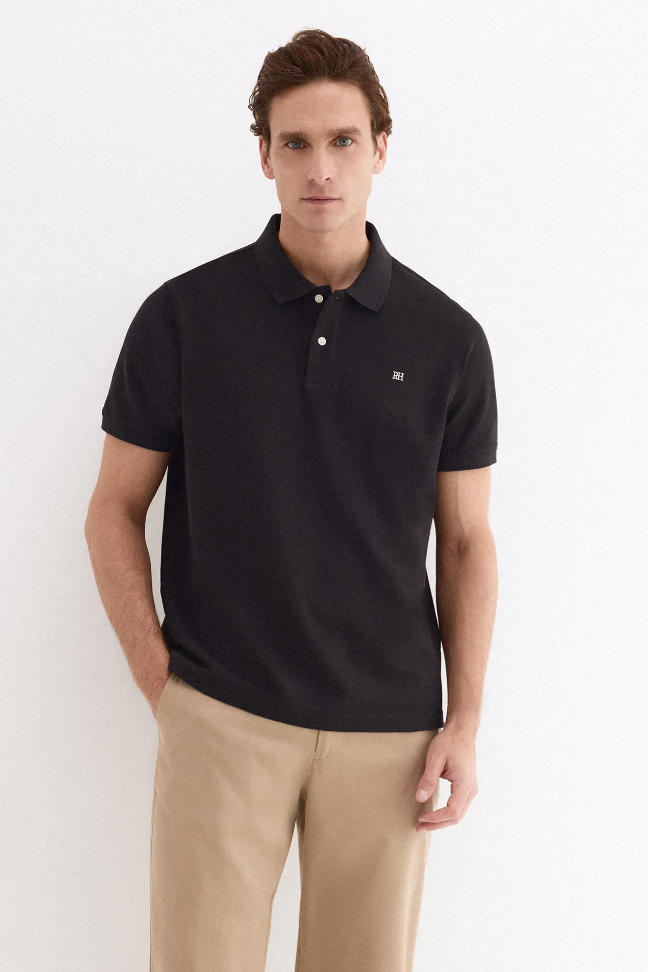 Polo básico piqué