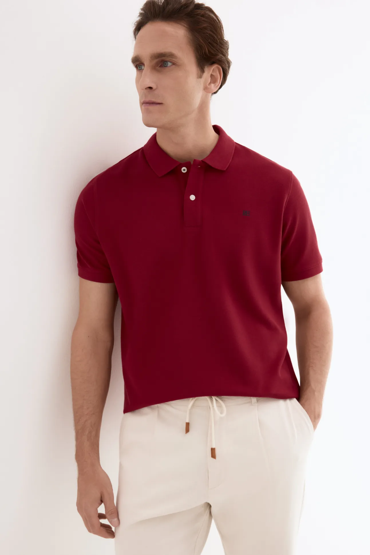 Polo básico piqué