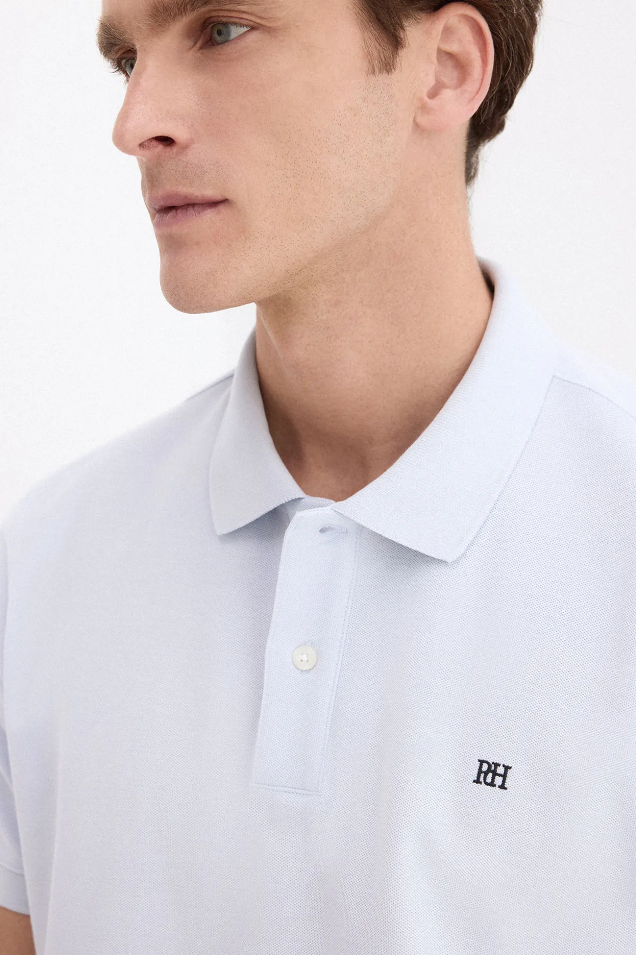 Polo básico piqué