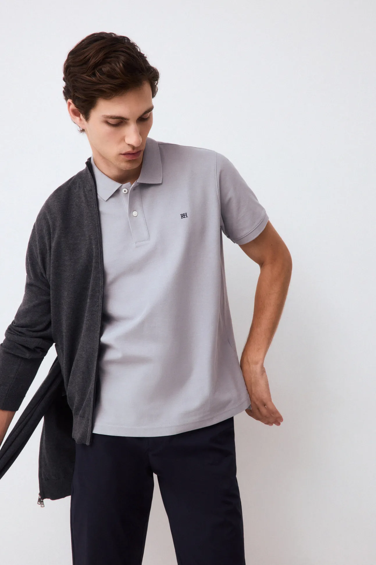 Polo básico piqué