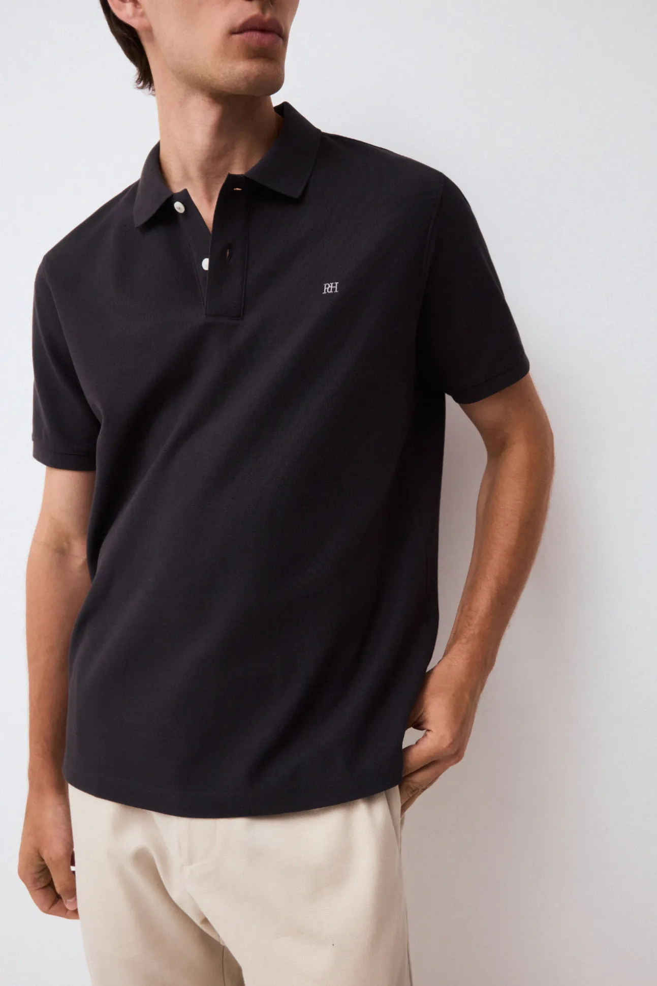 Polo básico piqué
