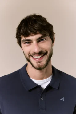 Polo básico piqué lavado