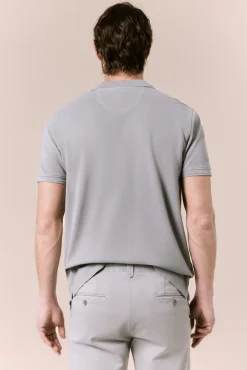 Polo básico piqué lavado