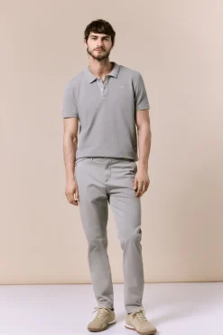Polo básico piqué lavado
