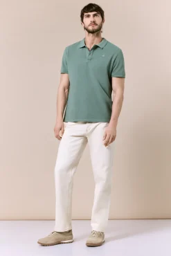 Polo básico piqué lavado