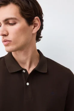 Polo básico slim piqué