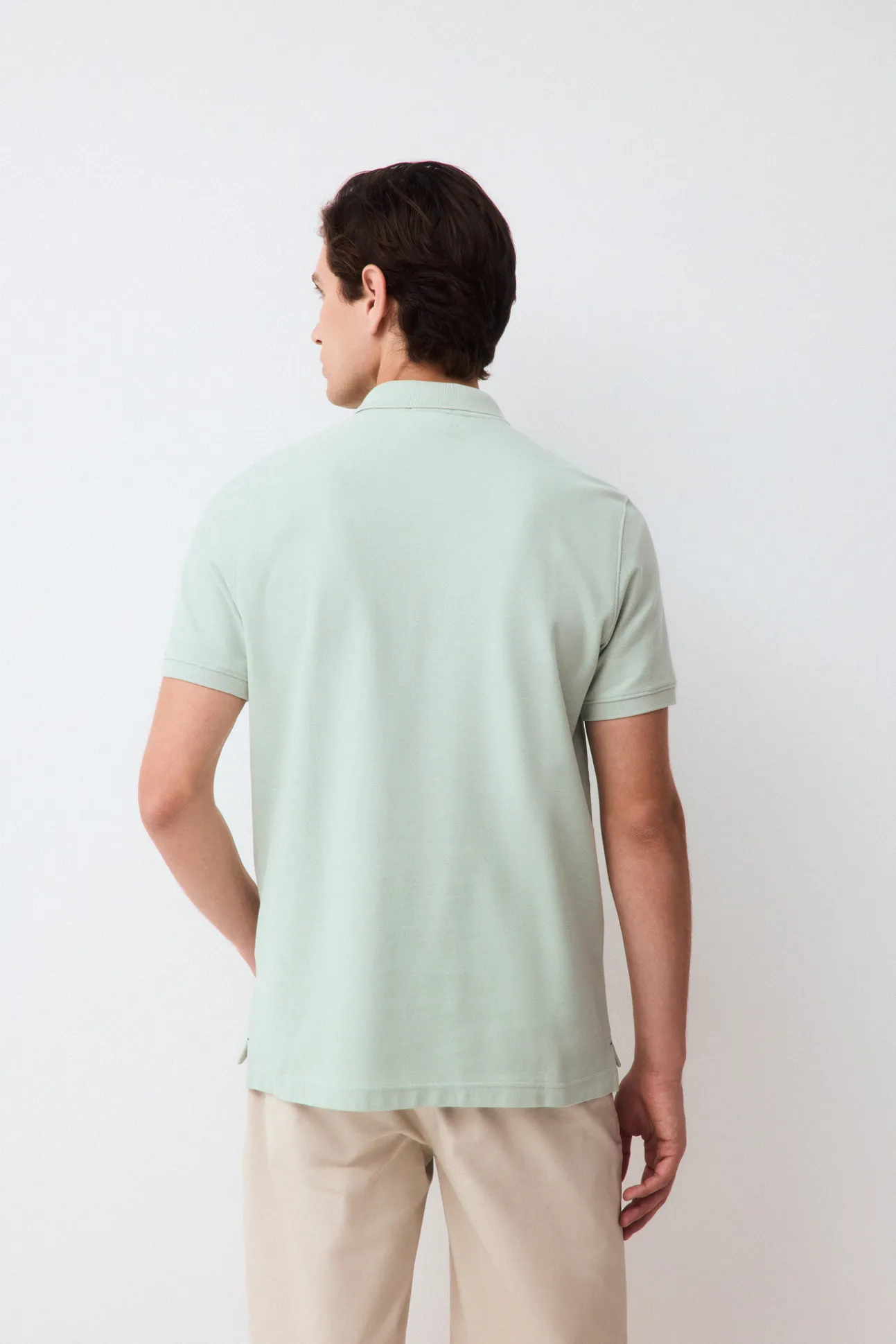 Polo básico slim piqué