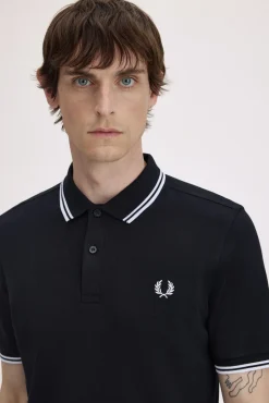 Polo con dos tonos Fred Perry