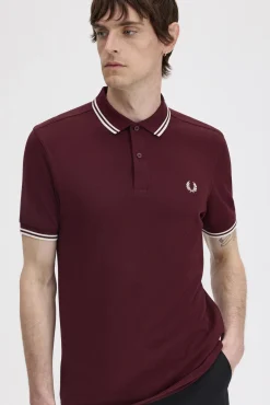 Polo con dos tonos Fred Perry