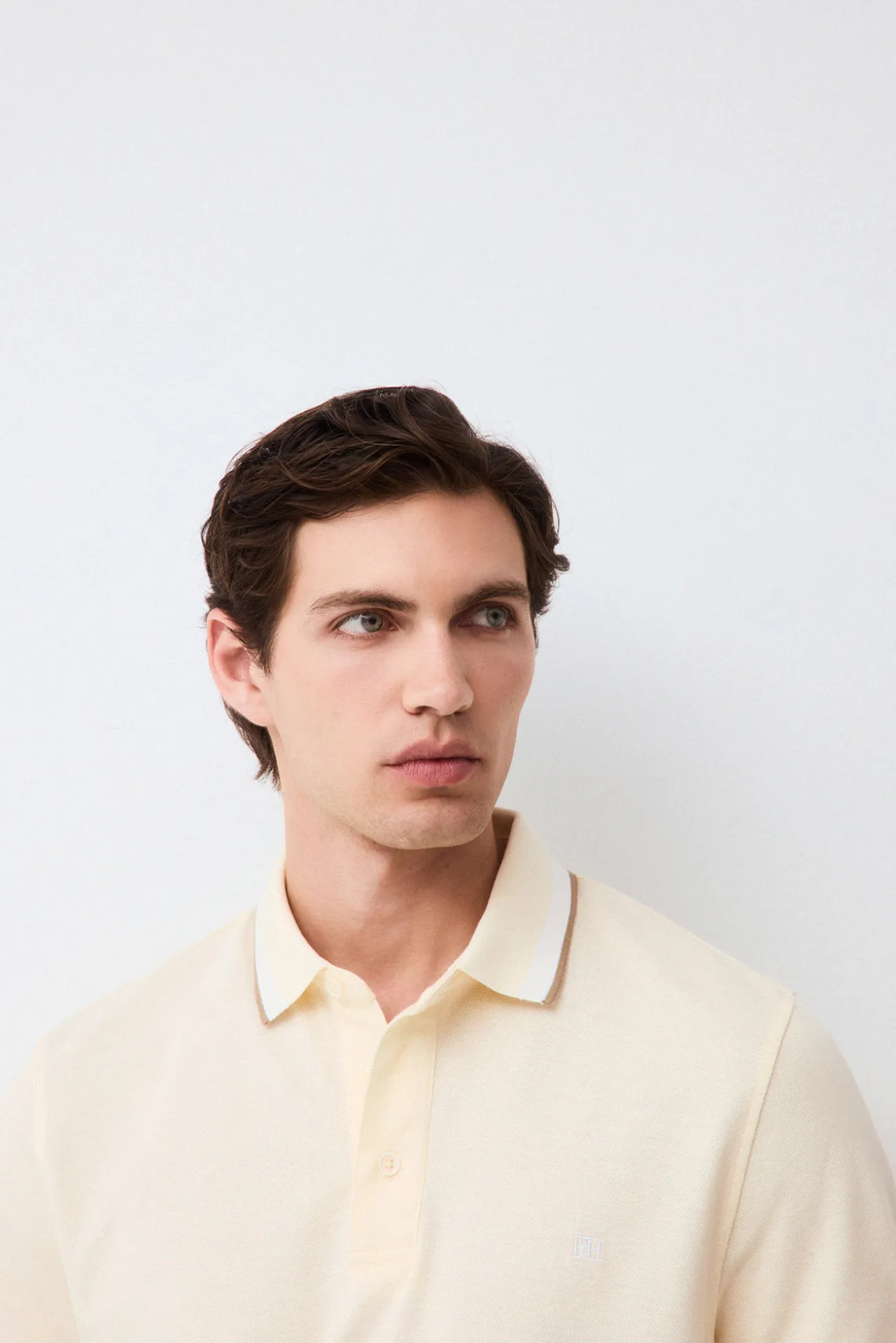 Polo cuello fantasía