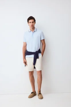 Polo cuello fantasía