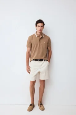 Polo cuello fantasía