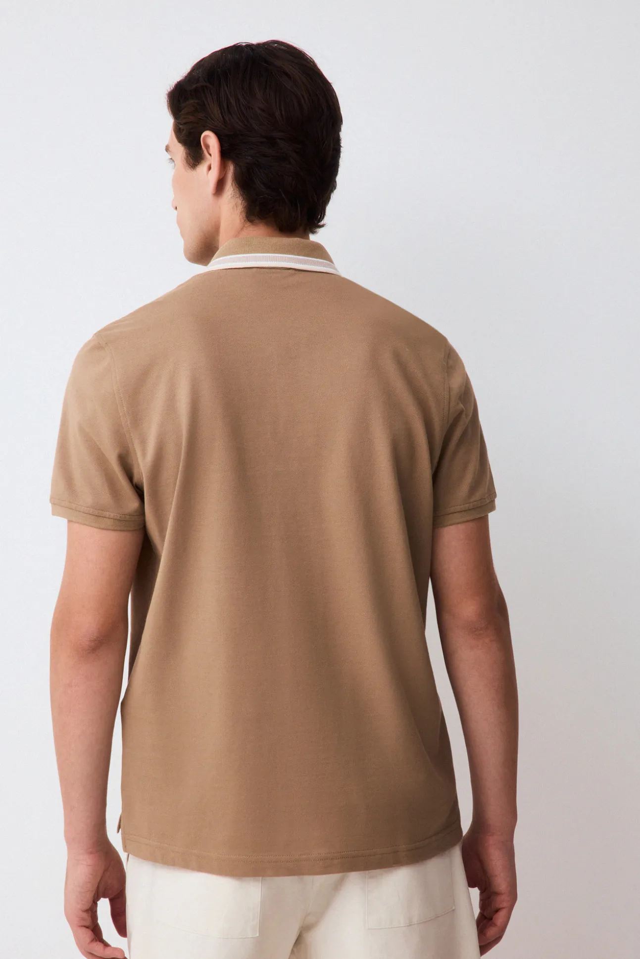 Polo cuello fantasía