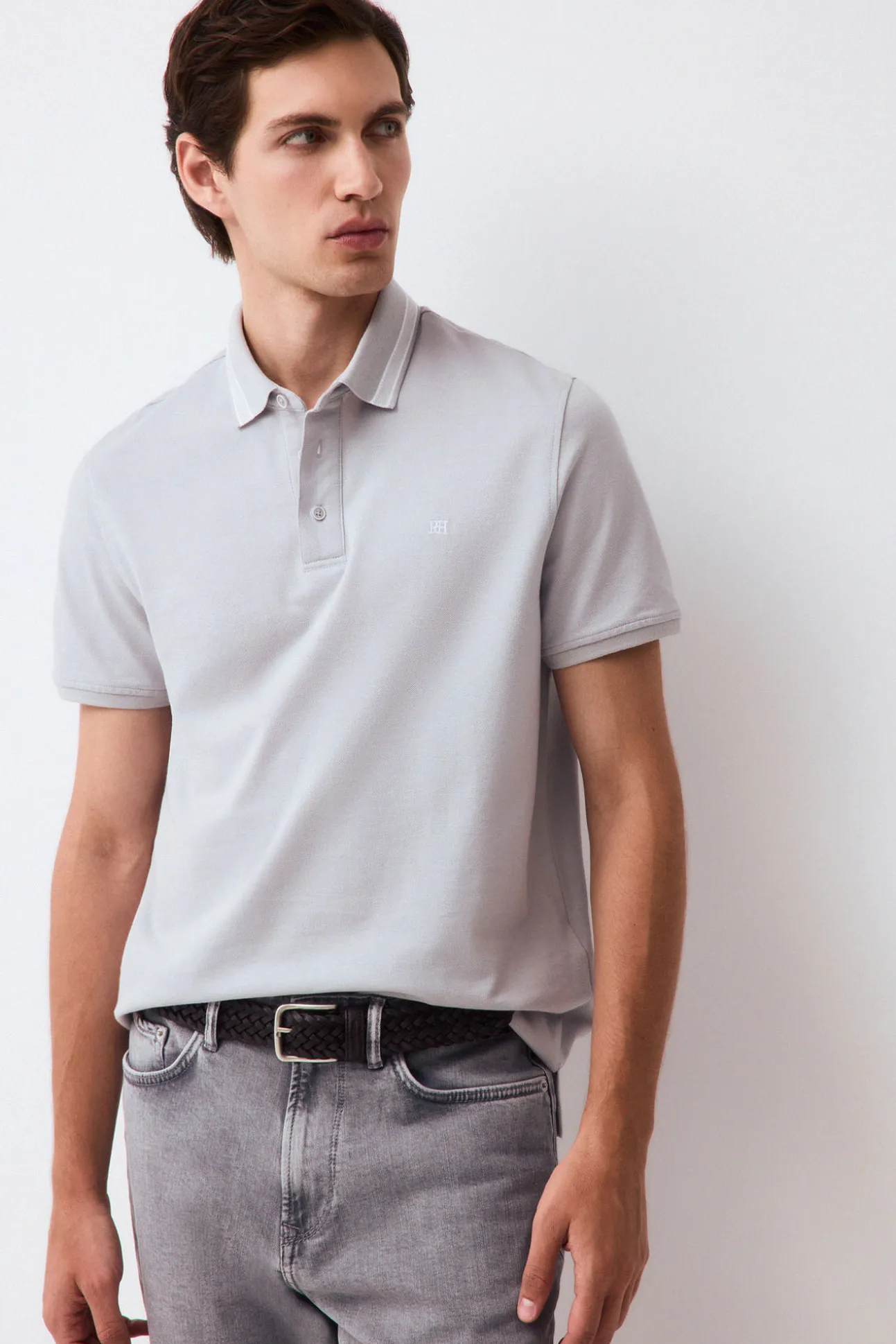 Polo cuello fantasía