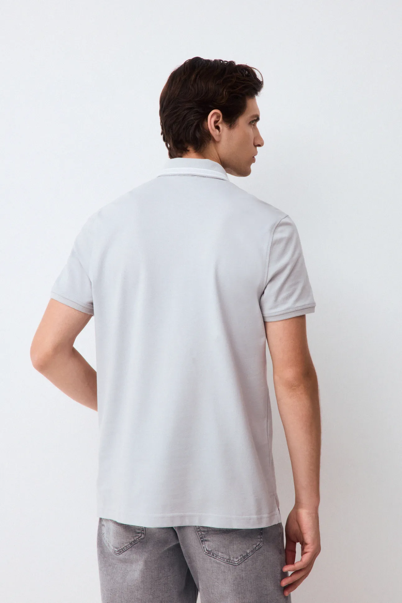 Polo cuello fantasía