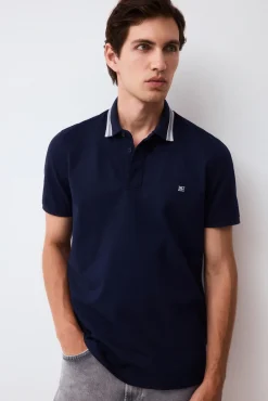 Polo cuello fantasía