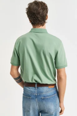 Polo de piqué en contraste
