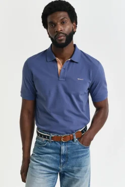 Polo de piqué en contraste