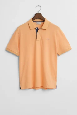 Polo de piqué en contraste