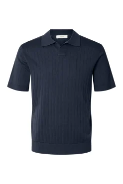 Polo de punto canalé