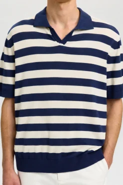 Polo de punto rayas