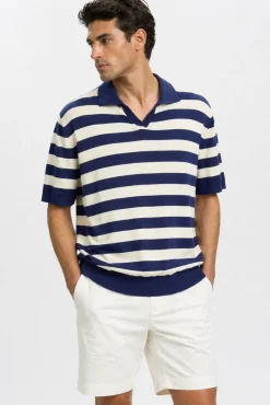 Polo de punto rayas