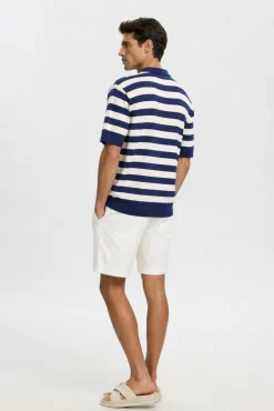 Polo de punto rayas