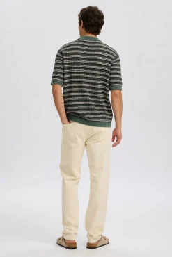 Polo de punto rayas