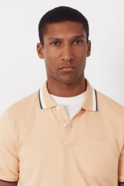 Polo estructura cuello fantasía