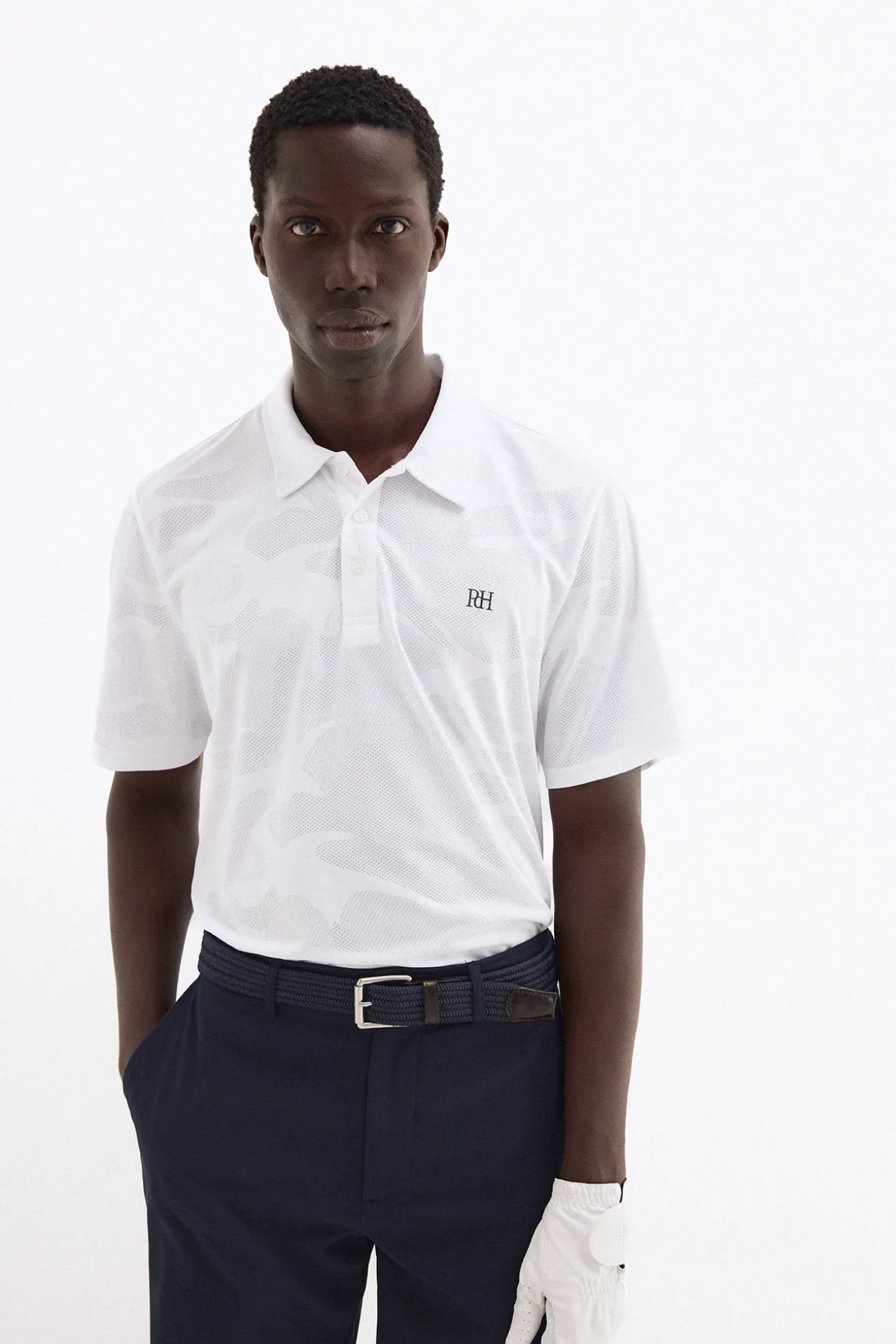Polo jaquard golf