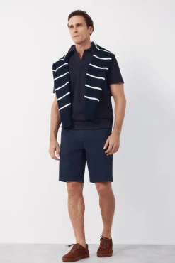 Polo liso bolsillo