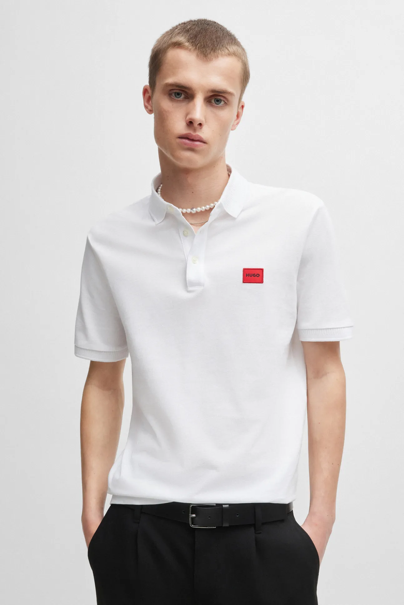 Polo manga corta