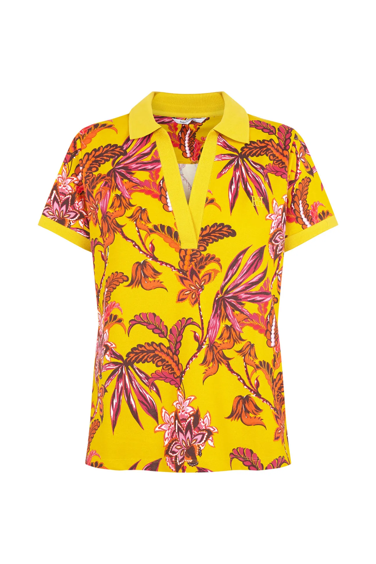 Polo manga corta estampado