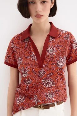 Polo manga corta estampado