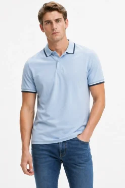 Polo manga corta piqué
