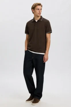 Polo manga corta piqué