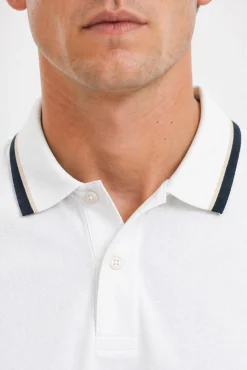 Polo manga corta piqué