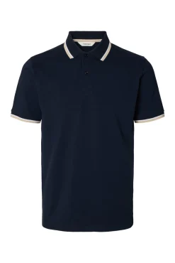 Polo manga corta piqué