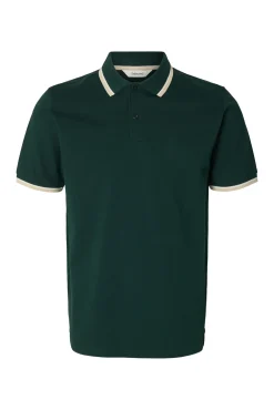 Polo manga corta piqué