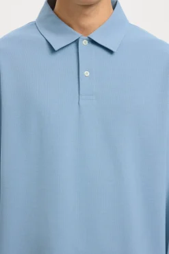 Polo manga larga relax