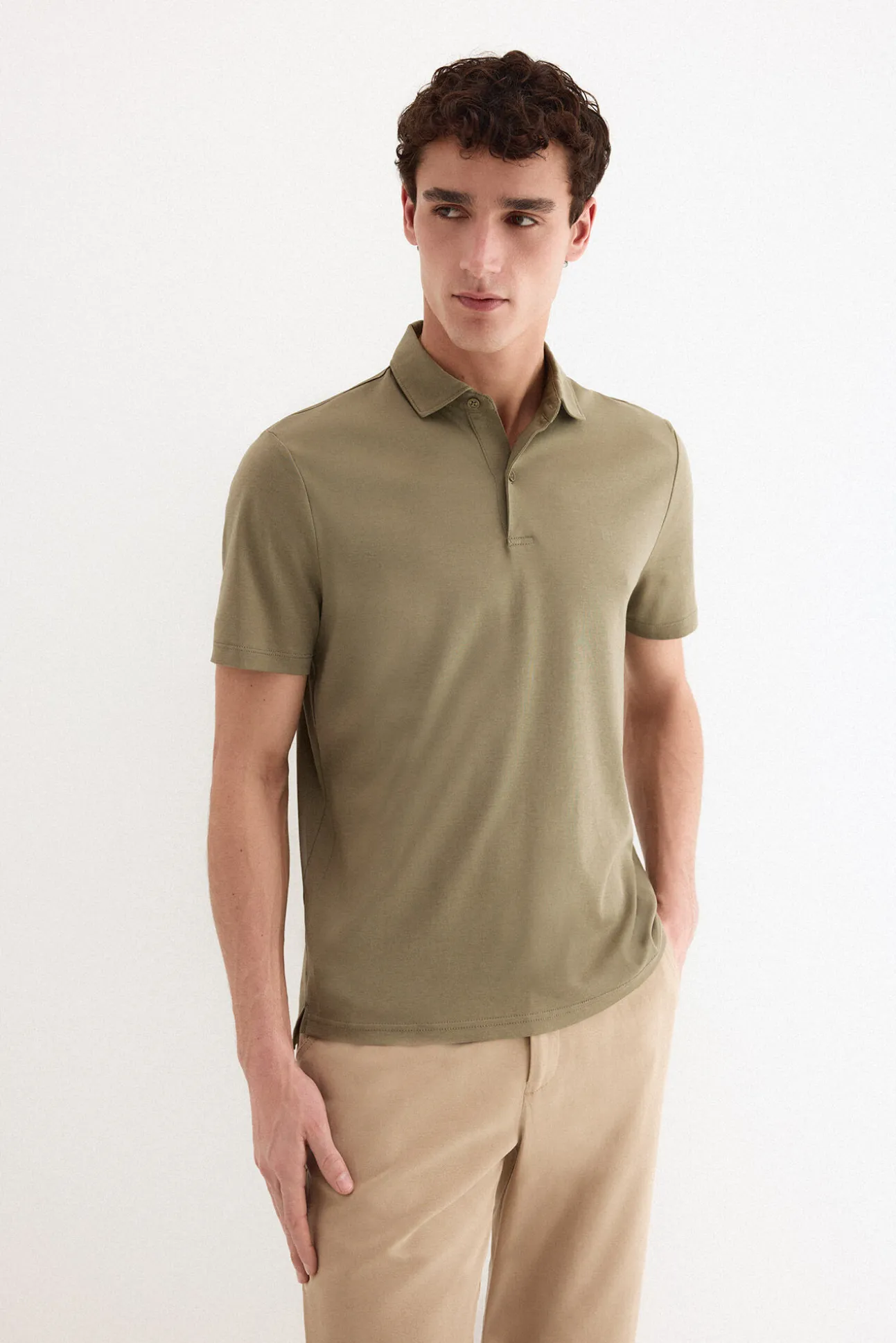 Polo mercerizado